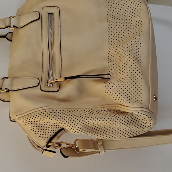 faux leather/vegan satchel bag - Picture 2 of 15